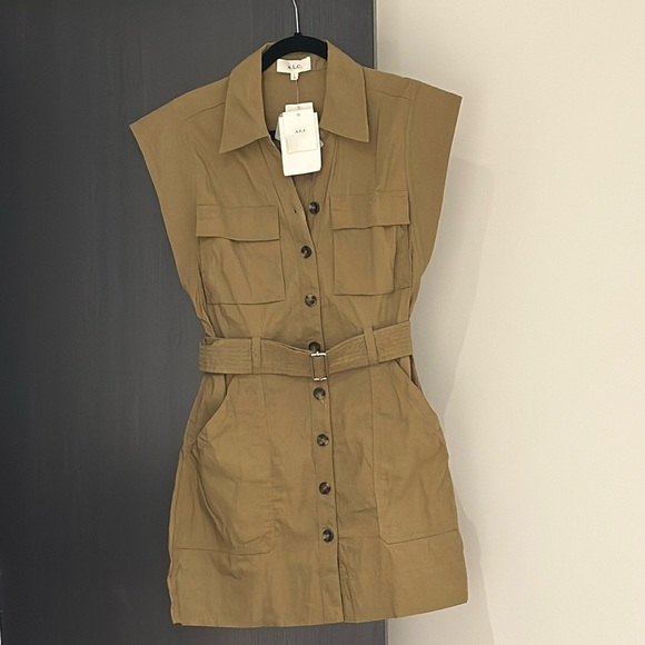 A.L.C. Dresses & Skirts - A.L.C. Ava Belted Utility Dress, Size 2